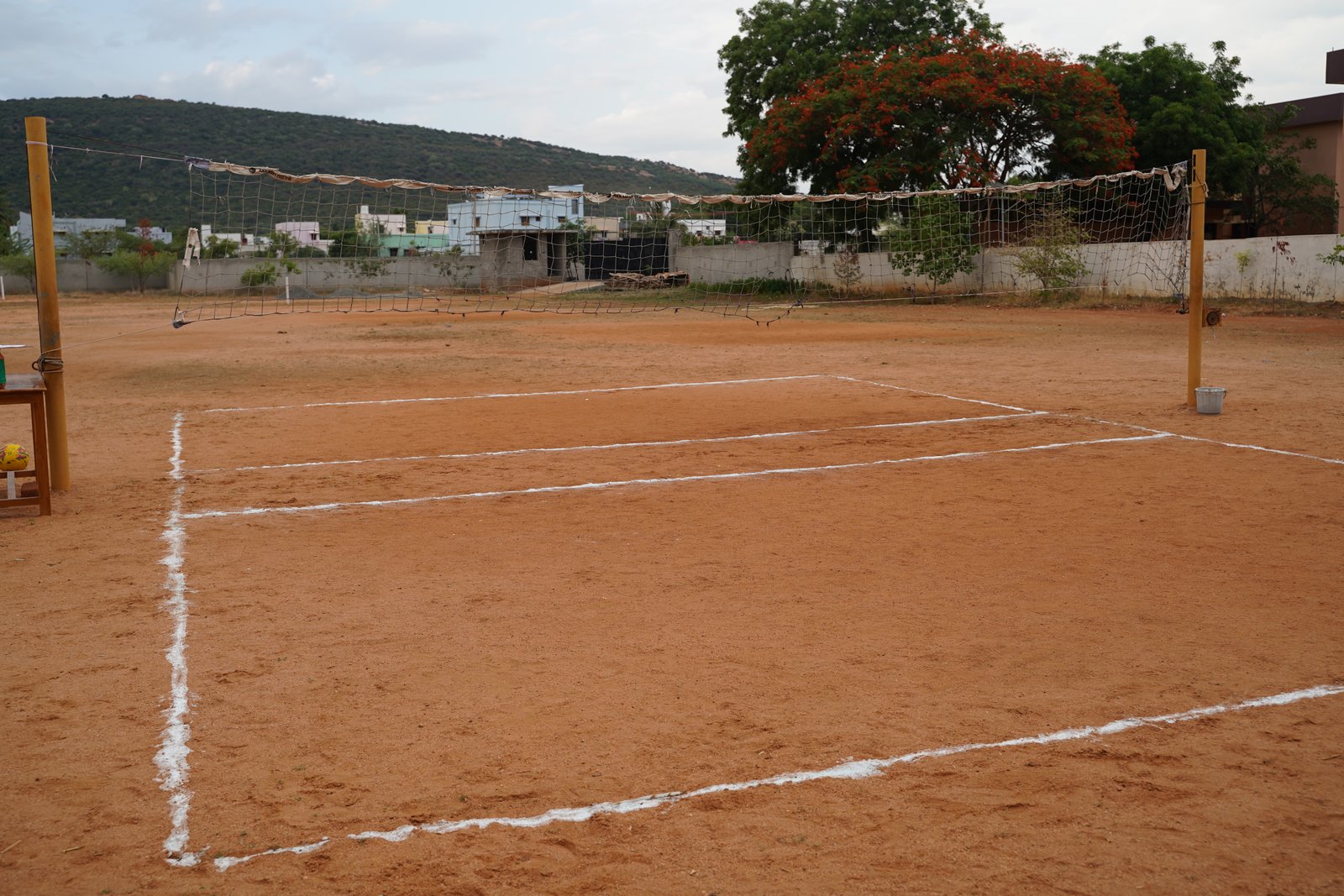 Multi-purpose school courts